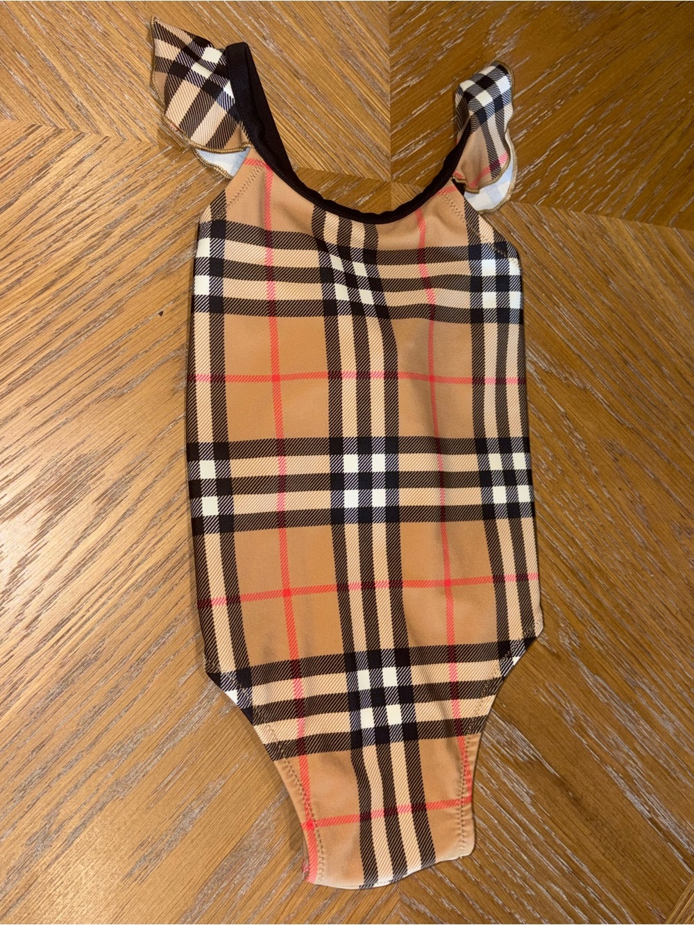 Burberry Baby Girl London England Check Plaid one-piece swimsuit | 18 Month |NWT